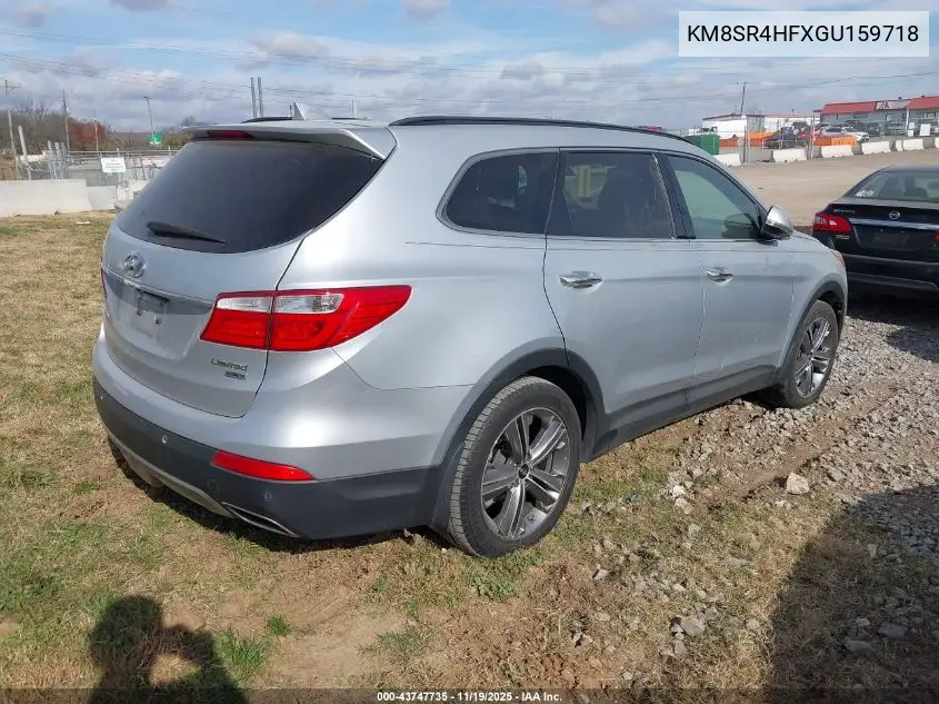 KM8SR4HFXGU159718 2016 Hyundai Santa Fe Limited