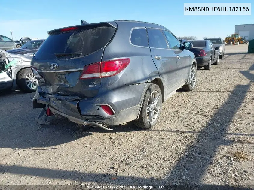 KM8SNDHF6HU182166 2017 Hyundai Santa Fe Se/Limited