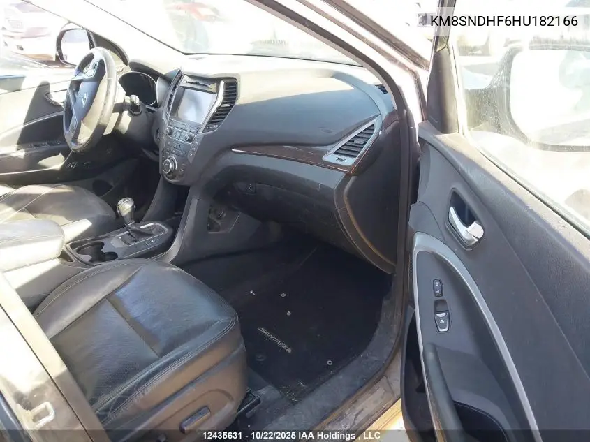 KM8SNDHF6HU182166 2017 Hyundai Santa Fe Se/Limited