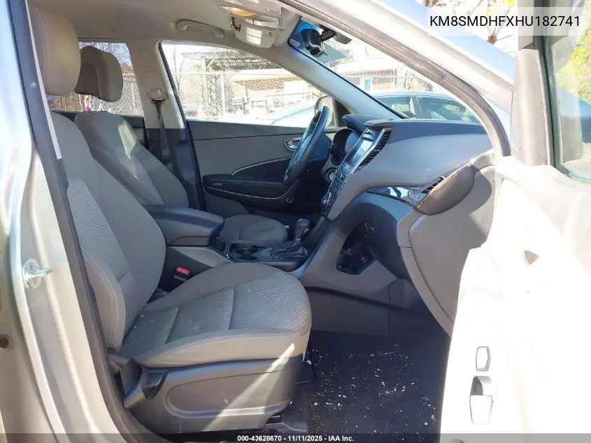KM8SMDHFXHU182741 2017 Hyundai Santa Fe Se