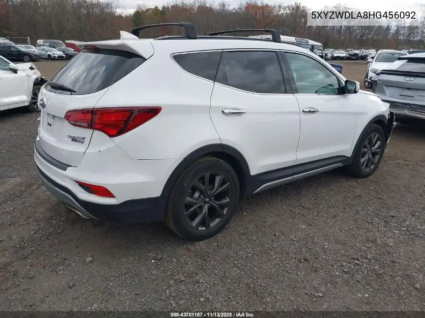 5XYZWDLA8HG456092 2017 Hyundai Santa Fe Sport 2.0T Ultimate