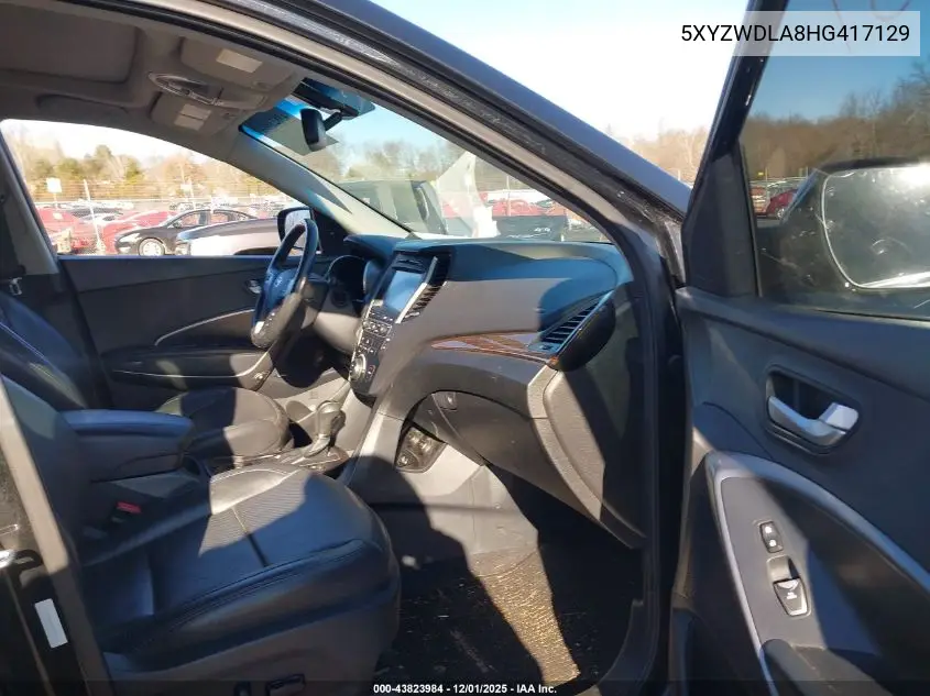 5XYZWDLA8HG417129 2017 Hyundai Santa Fe Sport 2.0T Ultimate