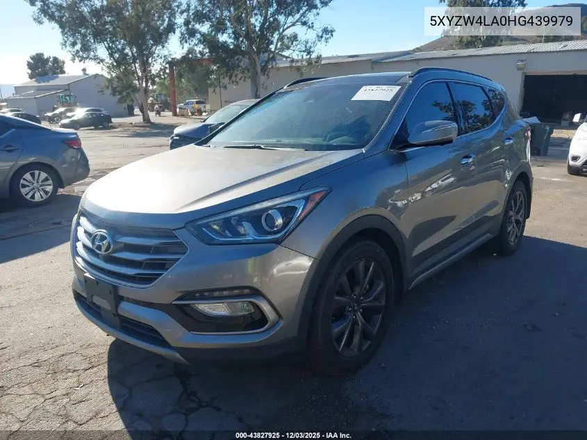 5XYZW4LA0HG439979 2017 Hyundai Santa Fe Sport 2.0T Ultimate