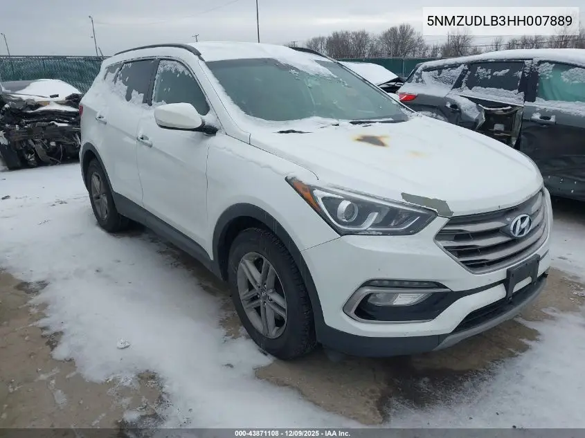 5NMZUDLB3HH007889 2017 Hyundai Santa Fe Sport 2.4L