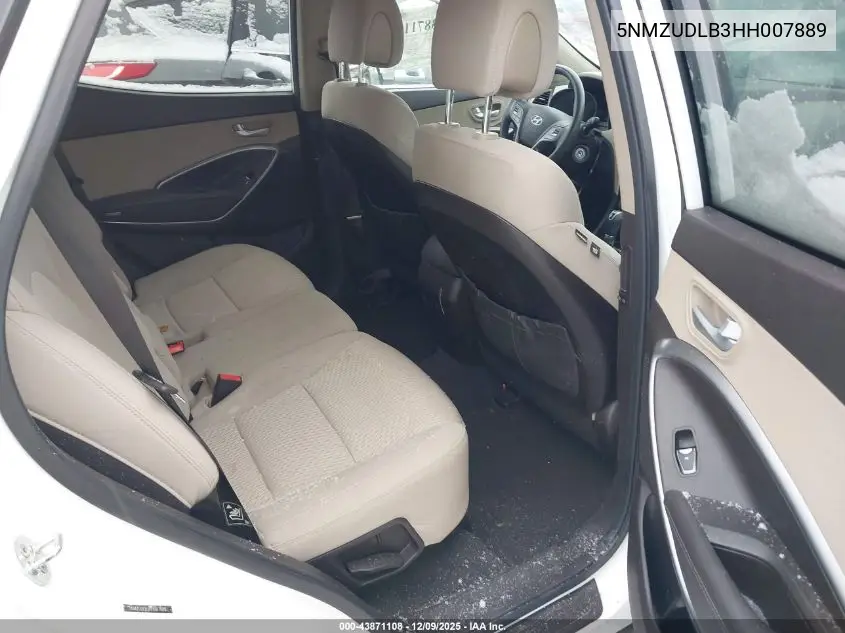5NMZUDLB3HH007889 2017 Hyundai Santa Fe Sport 2.4L