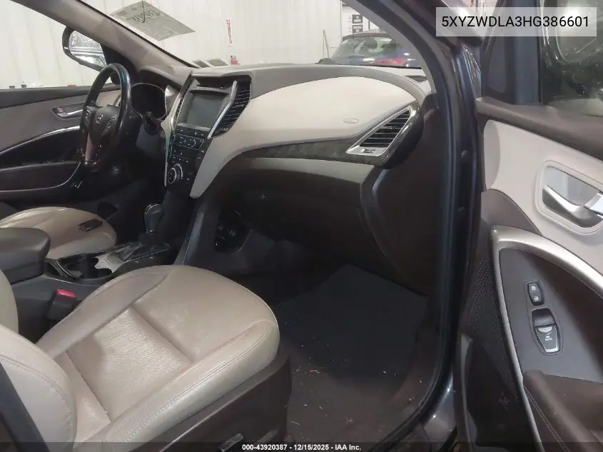 5XYZWDLA3HG386601 2017 Hyundai Santa Fe Sport 2.0T Ultimate