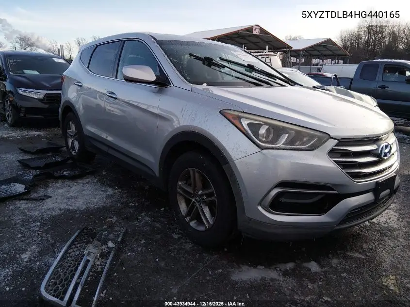 5XYZTDLB4HG440165 2017 Hyundai Santa Fe Sport 2.4L