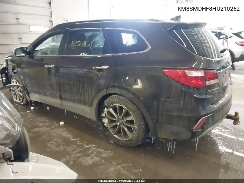 KM8SMDHF8HU210262 2017 Hyundai Santa Fe Se