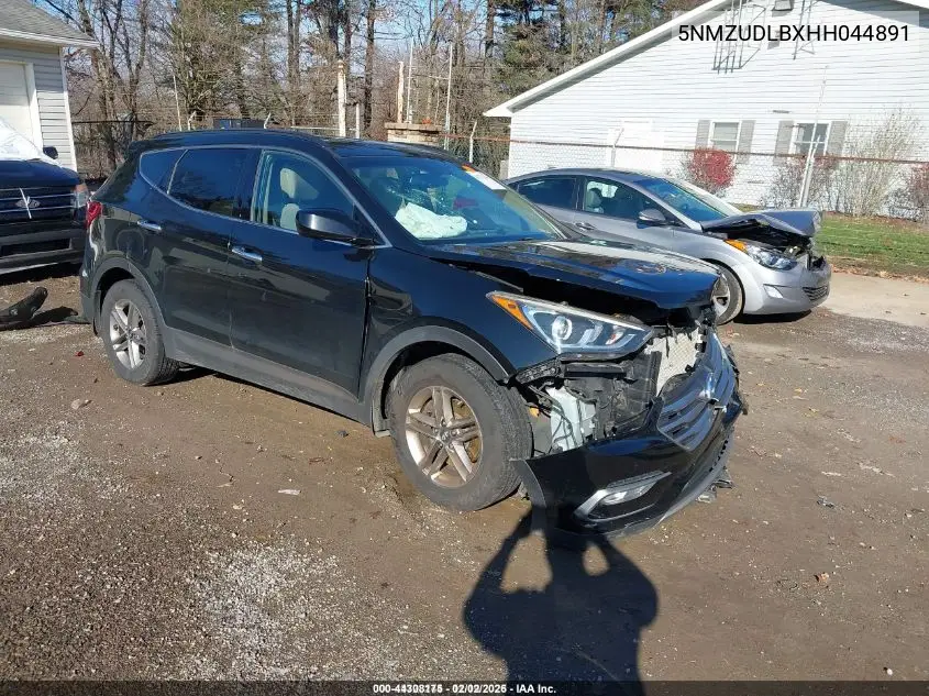 5NMZUDLBXHH044891 2017 Hyundai Santa Fe Sport 2.4L
