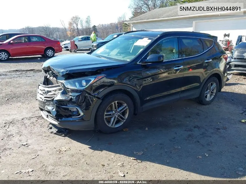 5NMZUDLBXHH044891 2017 Hyundai Santa Fe Sport 2.4L