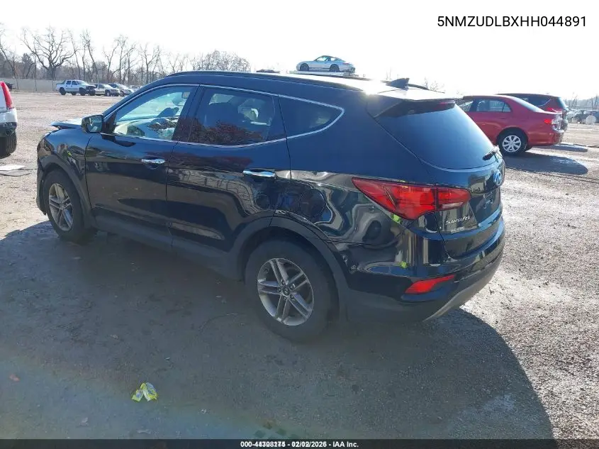 5NMZUDLBXHH044891 2017 Hyundai Santa Fe Sport 2.4L