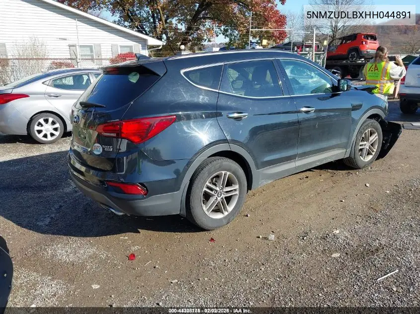 5NMZUDLBXHH044891 2017 Hyundai Santa Fe Sport 2.4L