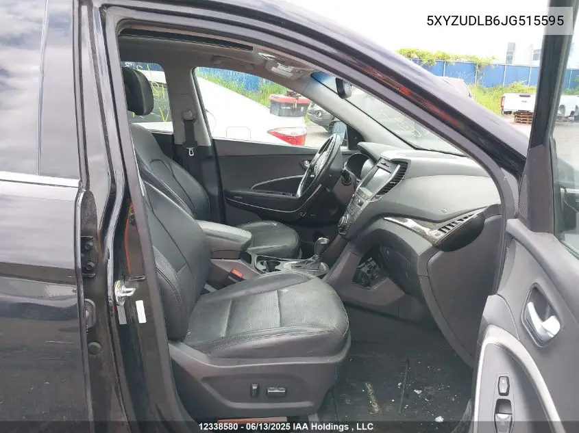 5XYZUDLB6JG515595 2018 Hyundai Santa Fe