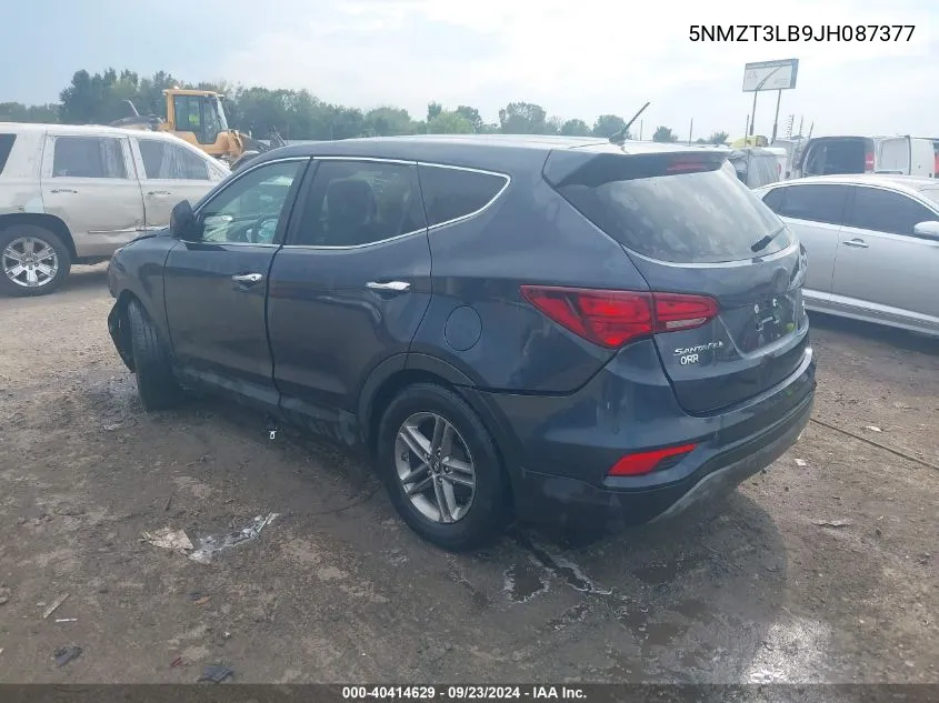 2018 Hyundai Santa Fe Sport 2.4L VIN: 5NMZT3LB9JH087377 Lot: 40414629