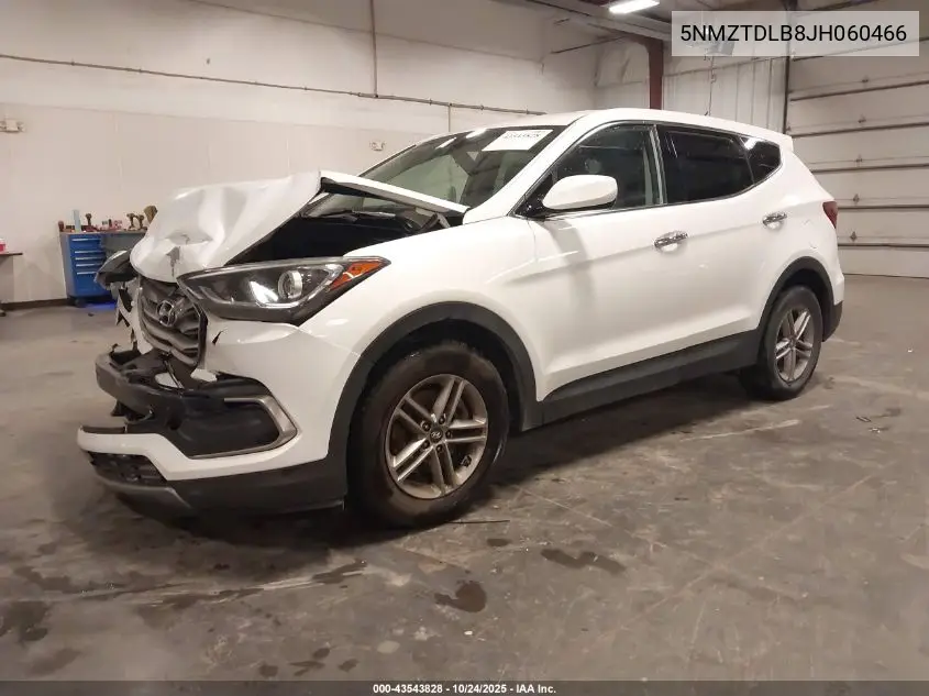 5NMZTDLB8JH060466 2018 Hyundai Santa Fe Sport 2.4L