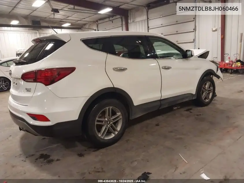 5NMZTDLB8JH060466 2018 Hyundai Santa Fe Sport 2.4L