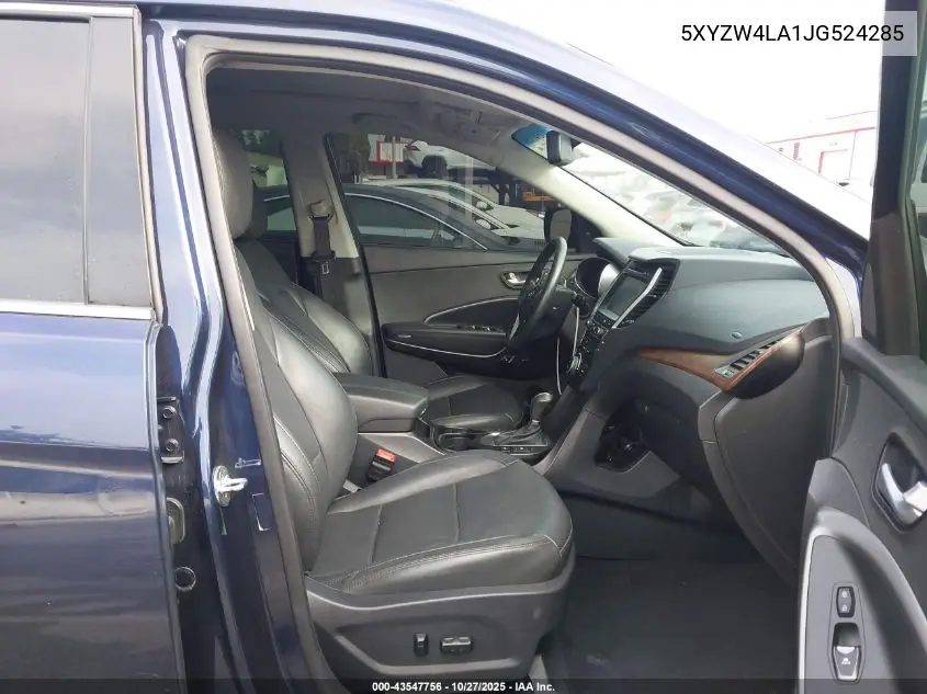 5XYZW4LA1JG524285 2018 Hyundai Santa Fe Sport 2.0T Ultimate