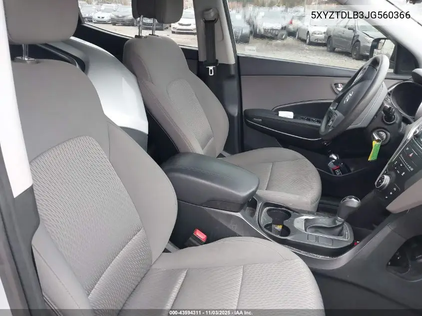 5XYZTDLB3JG560366 2018 Hyundai Santa Fe Sport 2.4L