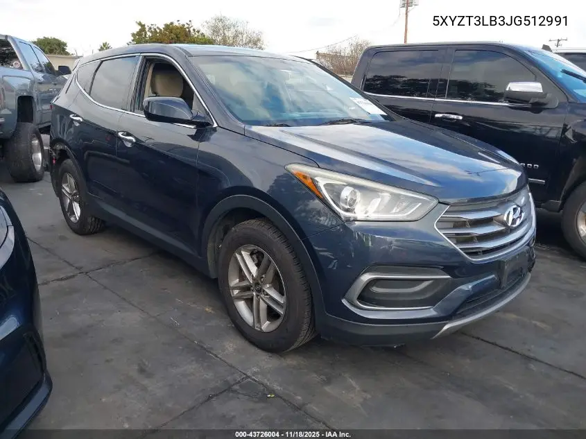 5XYZT3LB3JG512991 2018 Hyundai Santa Fe Sport 2.4L