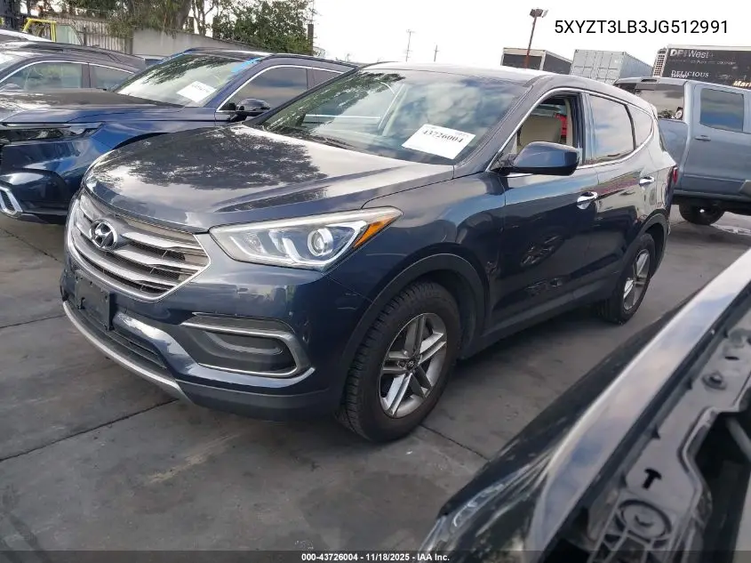 5XYZT3LB3JG512991 2018 Hyundai Santa Fe Sport 2.4L