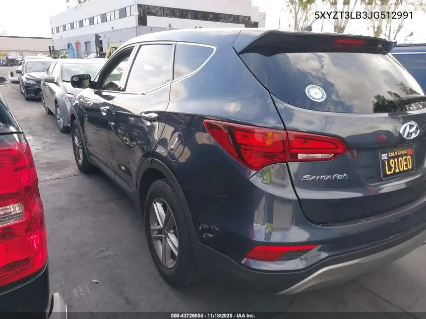5XYZT3LB3JG512991 2018 Hyundai Santa Fe Sport 2.4L