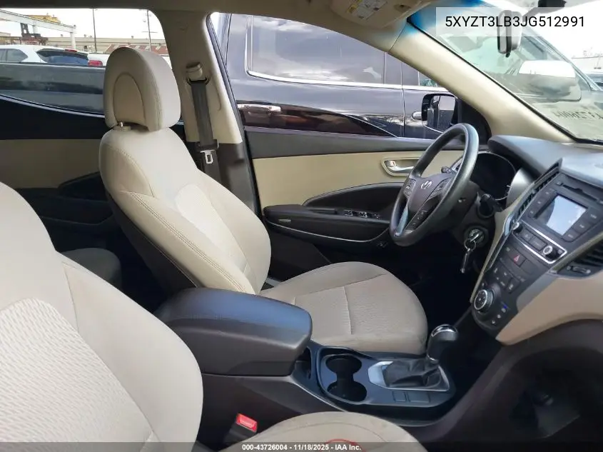 5XYZT3LB3JG512991 2018 Hyundai Santa Fe Sport 2.4L