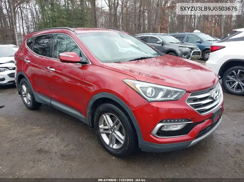 5XYZU3LB9JG503676 2018 Hyundai Santa Fe Sport 2.4L