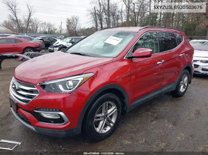 5XYZU3LB9JG503676 2018 Hyundai Santa Fe Sport 2.4L
