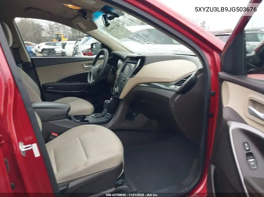 5XYZU3LB9JG503676 2018 Hyundai Santa Fe Sport 2.4L