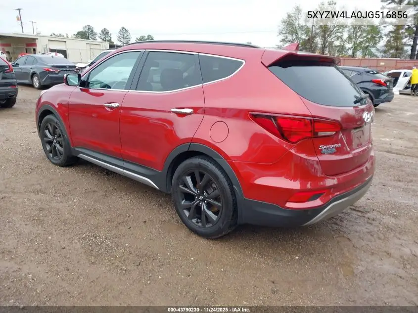 5XYZW4LA0JG516856 2018 Hyundai Santa Fe Sport 2.0T Ultimate