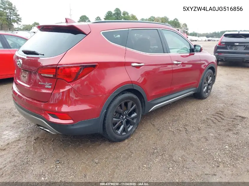 5XYZW4LA0JG516856 2018 Hyundai Santa Fe Sport 2.0T Ultimate