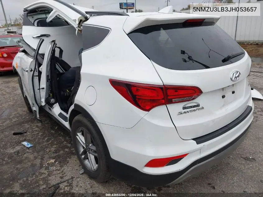 5NMZU3LB3JH053657 2018 Hyundai Santa Fe Sport 2.4L