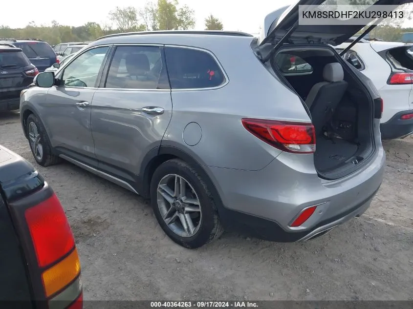 KM8SRDHF2KU298413 2019 Hyundai Santa Fe Xl Se Ultimate/Limited Ultim