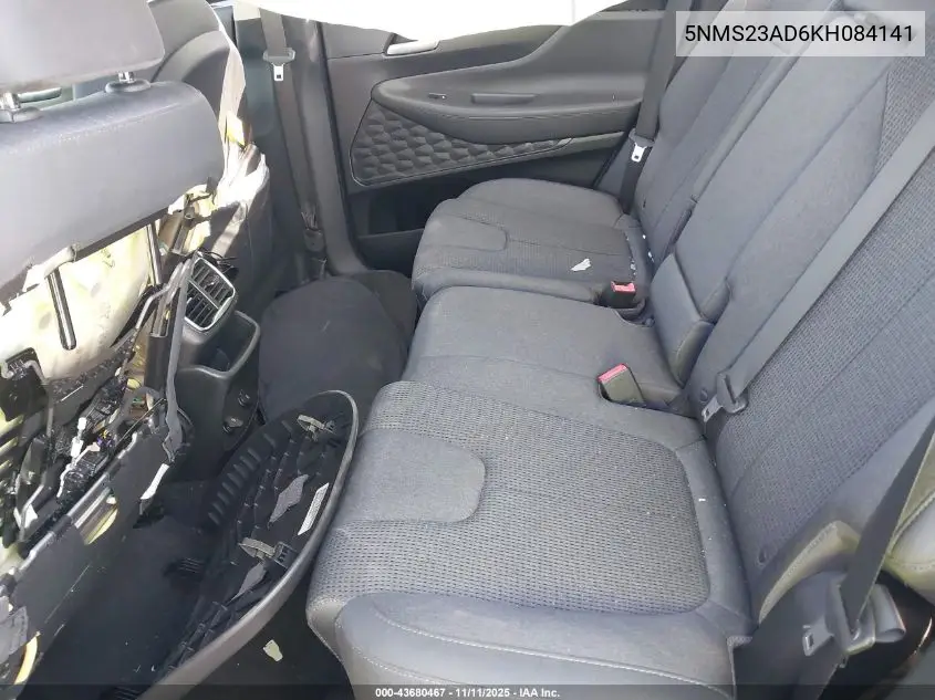 5NMS23AD6KH084141 2019 Hyundai Santa Fe Se