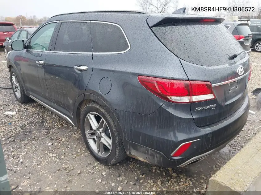 KM8SR4HF9KU306572 2019 Hyundai Santa Fe Xl Limited Ultimate