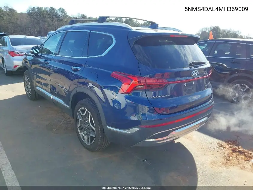 5NMS4DAL4MH369009 2021 Hyundai Santa Fe Limited