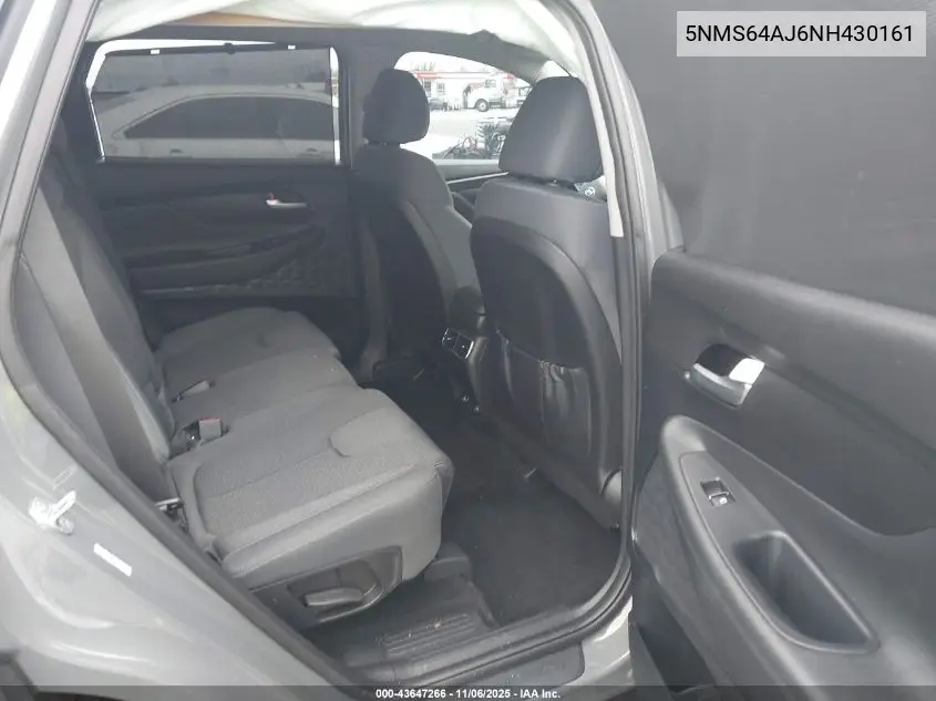 5NMS64AJ6NH430161 2022 Hyundai Santa Fe Sel