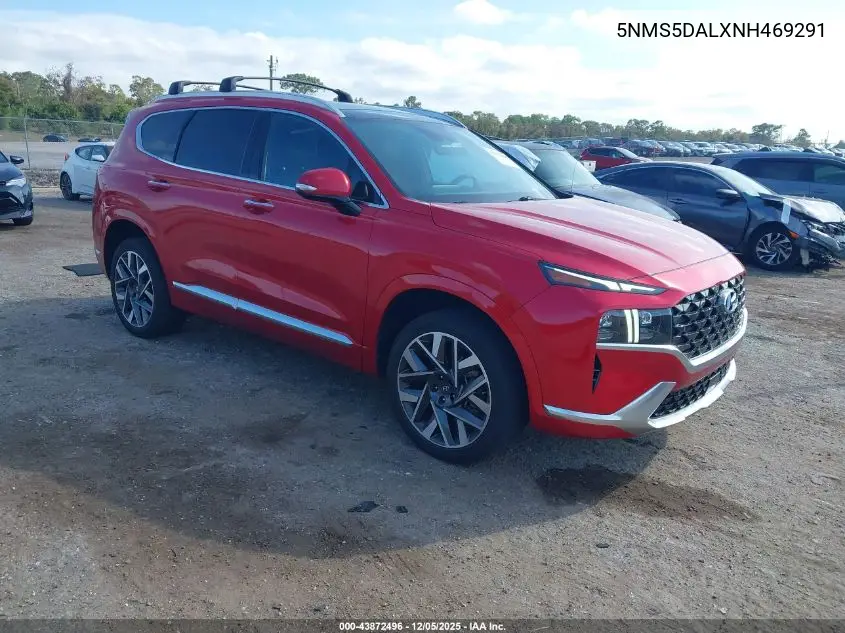 5NMS5DALXNH469291 2022 Hyundai Santa Fe Calligraphy