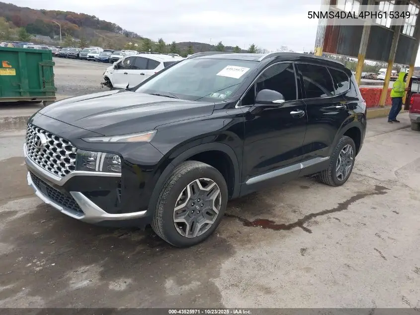 5NMS4DAL4PH615349 2023 Hyundai Santa Fe Limited