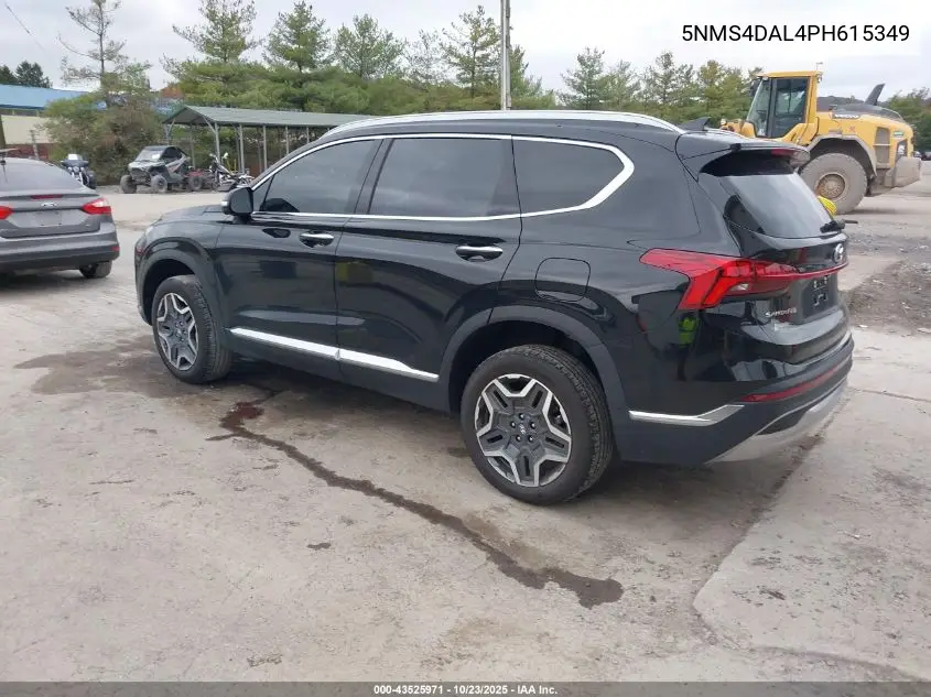 5NMS4DAL4PH615349 2023 Hyundai Santa Fe Limited