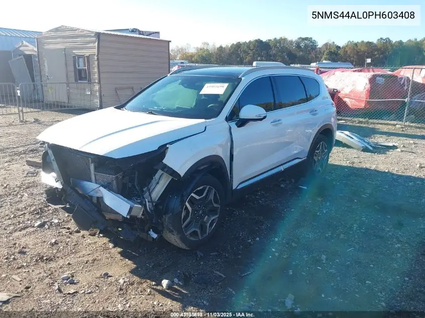 5NMS44AL0PH603408 2023 Hyundai Santa Fe Limited