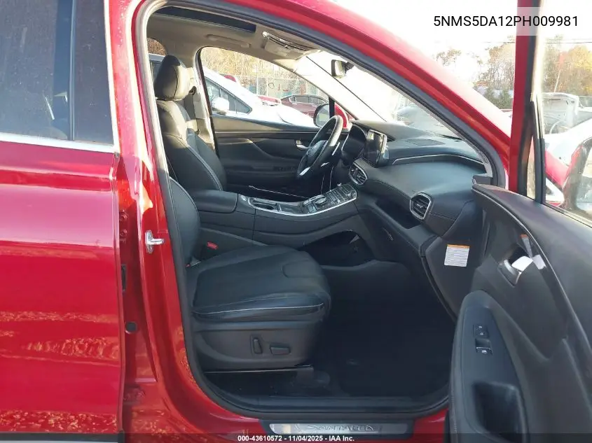 5NMS5DA12PH009981 2023 Hyundai Santa Fe Hybrid Limited