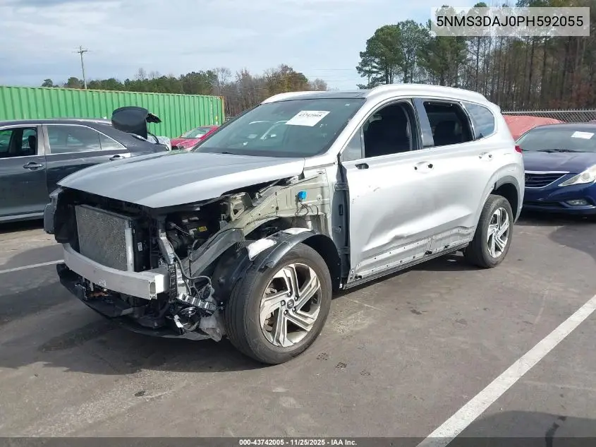 5NMS3DAJ0PH592055 2023 Hyundai Santa Fe Sel
