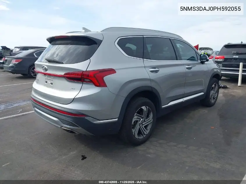 5NMS3DAJ0PH592055 2023 Hyundai Santa Fe Sel