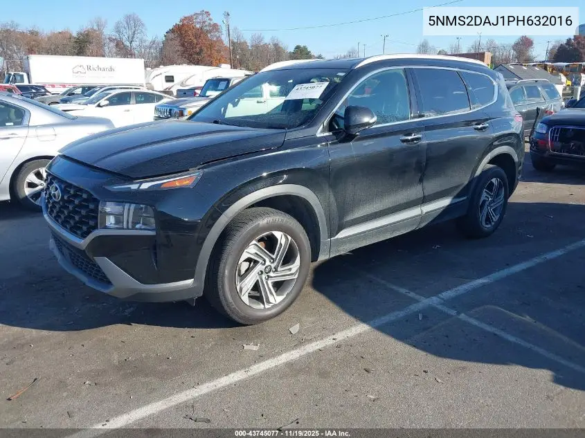 5NMS2DAJ1PH632016 2023 Hyundai Santa Fe Sel