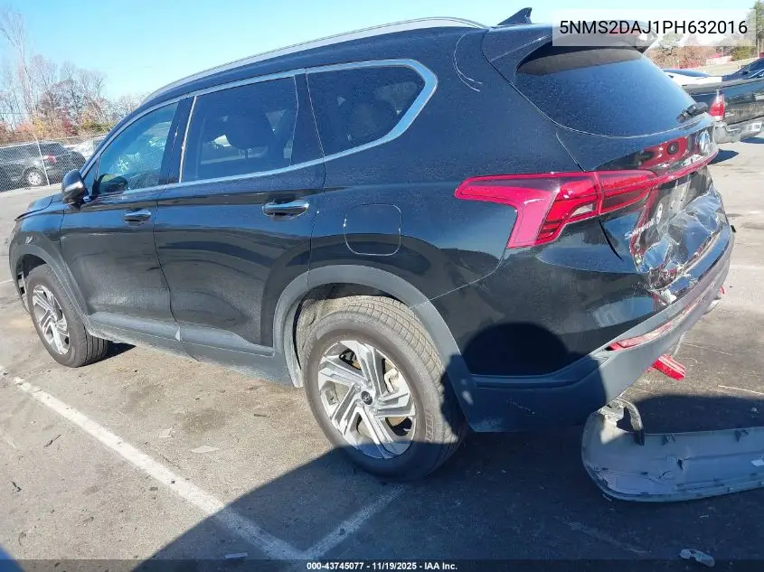 5NMS2DAJ1PH632016 2023 Hyundai Santa Fe Sel