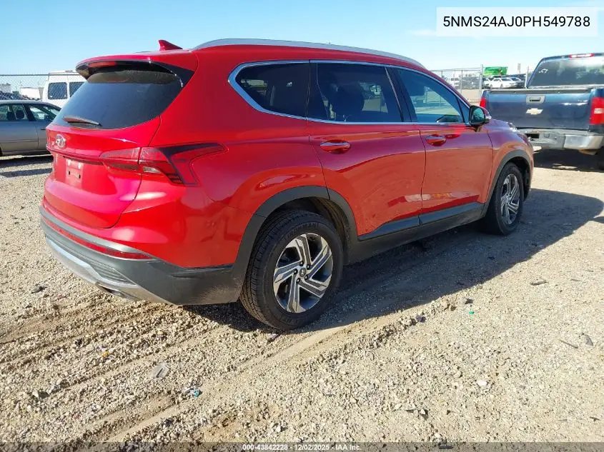 5NMS24AJ0PH549788 2023 Hyundai Santa Fe Sel