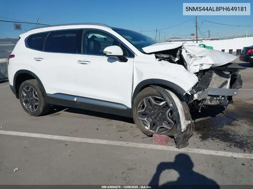 5NMS44AL8PH649181 2023 Hyundai Santa Fe Limited