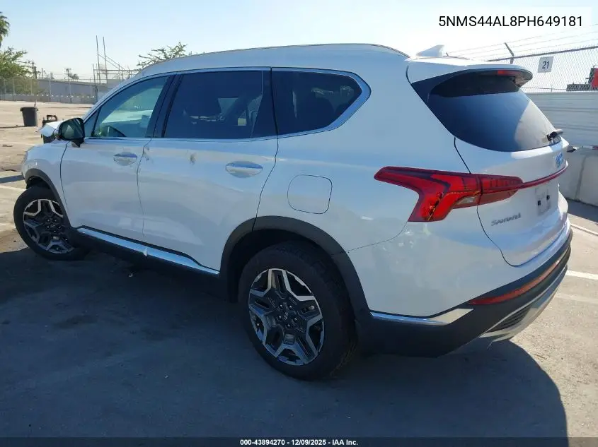 5NMS44AL8PH649181 2023 Hyundai Santa Fe Limited