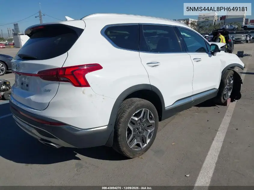 5NMS44AL8PH649181 2023 Hyundai Santa Fe Limited